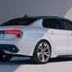 Illustration for article titled Lynk Cos New Concept Car Is This Strangely Thick-Looking Sedanem/em